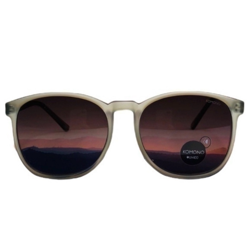 NWT Komono Urkel Heaven Blue Sunglasses UV400 Acetate w/ Case - Picture 2 of 11